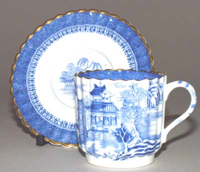 Coffee Cup and Saucer c1882